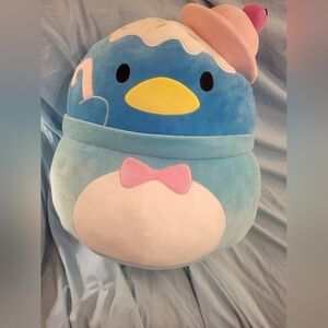 Squishmallow Blue Sanrio Icecream Penguin Tuxedo Sam Plush Stuffed Animal 24"